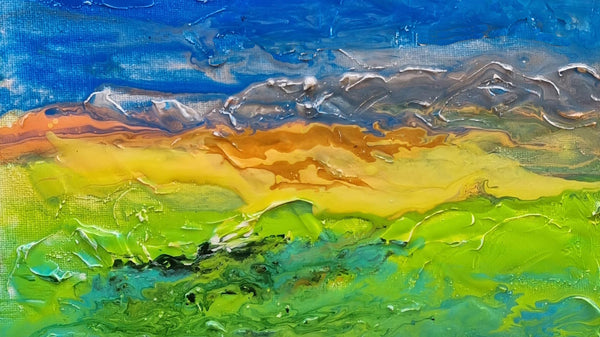 Colour in the Country.  Australian Original Artwork.