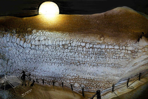 Shepherd's Moon. B . Australian original art print.