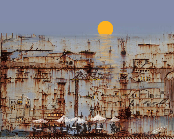 The waterfront C  10 x 8  