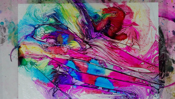 Flamboyance Plus.  Australian original art print.