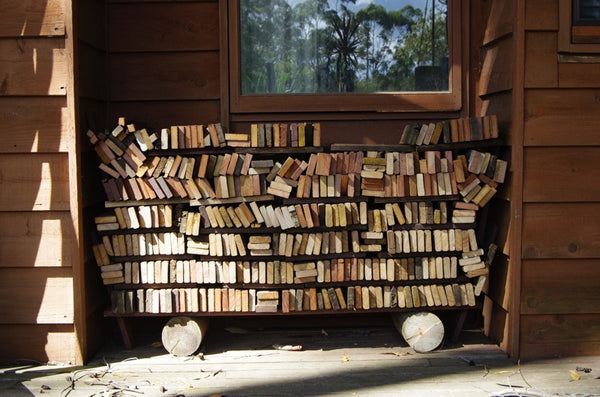 Mobile library A. Australian original art print.