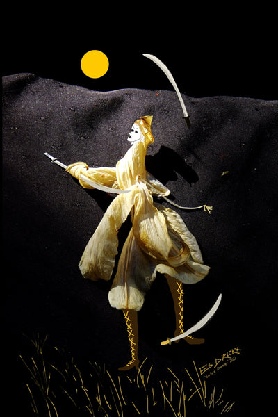 Saber Dancer.  Australian original art prints.