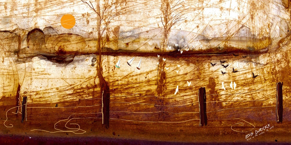 Wind on the Waters.  Australian original art print.